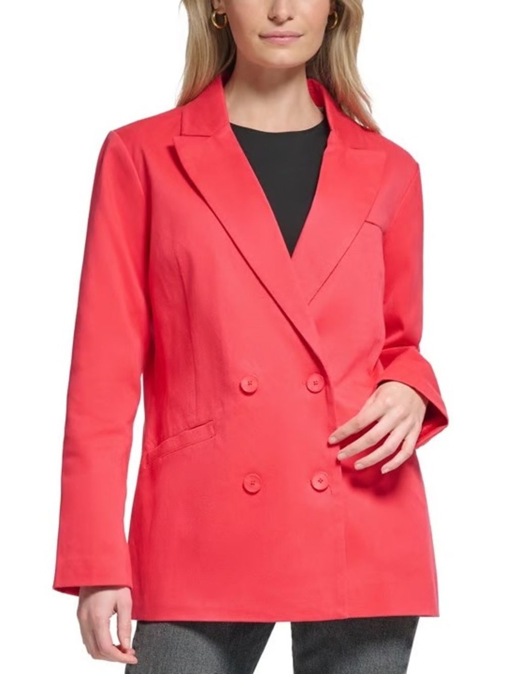 LMT: Levi’s Citrus Red Double Breasted Blazer